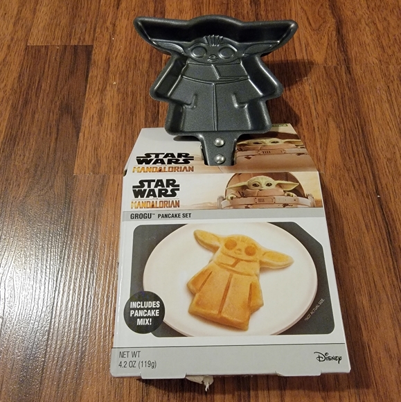 Star Wars Kitchen Star Wars Mandalorian Grogu Baby Yoda Pancake Set